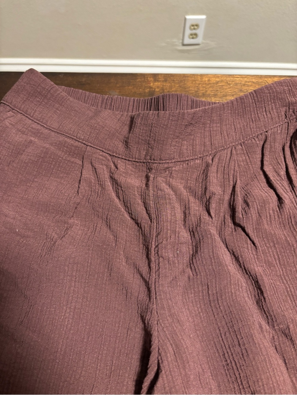 Women's High-Rise Modern
Gauze Pull-On Pants - A
New Day brown size S